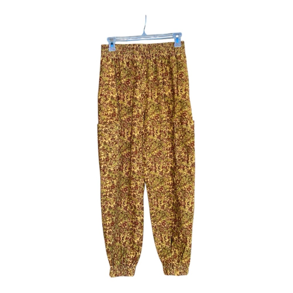 Urban Outfitters Women’s Penelope Floral Corduroy Cargo Joggers SZ XS